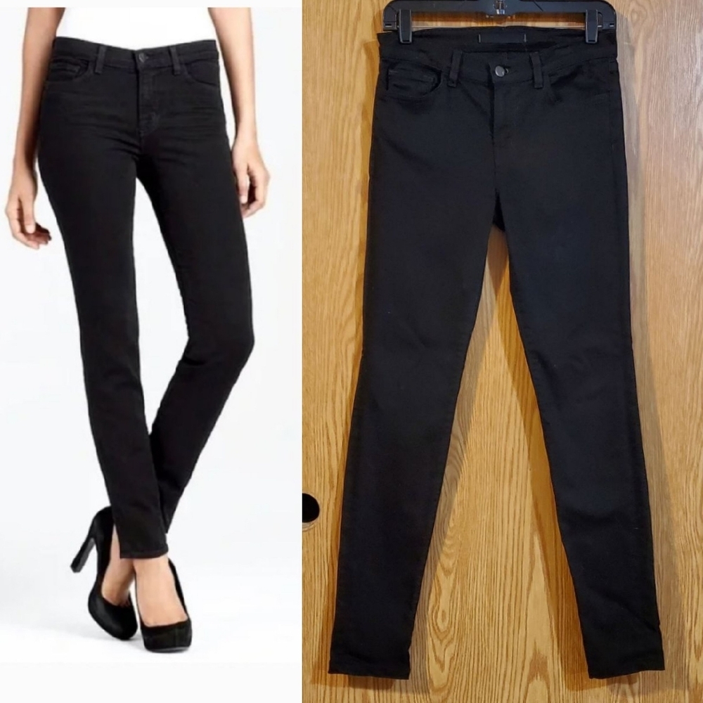 J.Brand skinny leg Jeans in black shadow